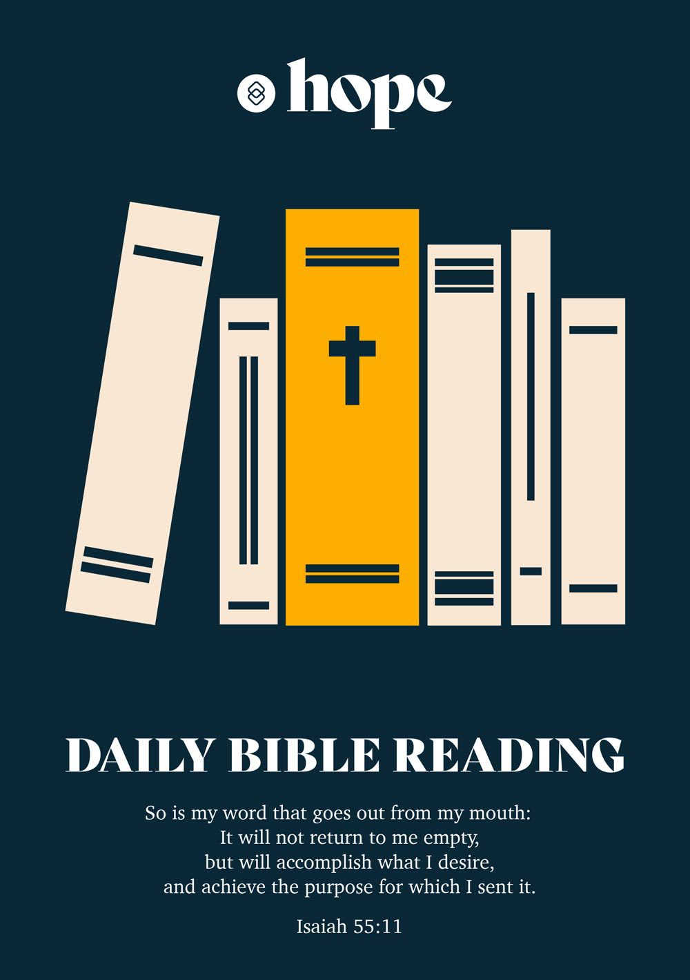 Bible Reading Plan - Hope Community Church, Cambridge